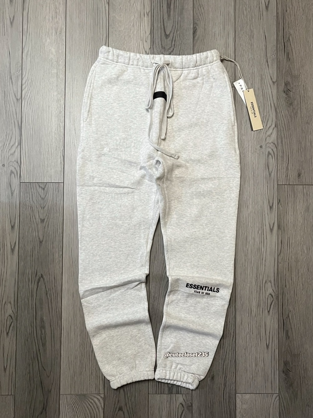 Essentials Fear Of God Light Oatmeal Sweatpants Sizes XS-L NWT